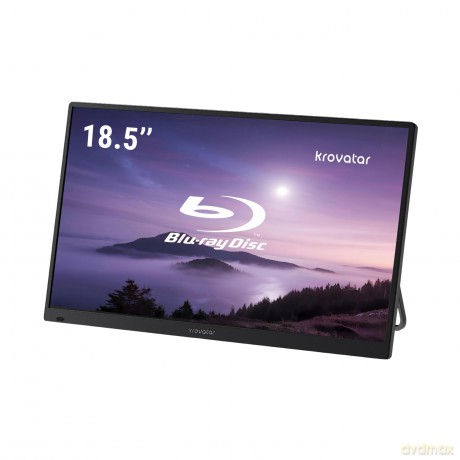 Krovatar: Krovatar 18.5 FHD IPS 1080P Portable Blu-ray Player with Monitor