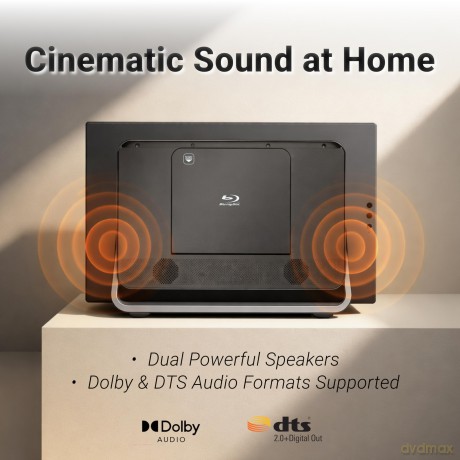 Krovatar: Krovatar 18.5 FHD IPS 1080P Portable Blu-ray Player with Monitor