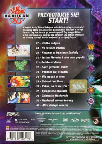 Bakugan 3 odc. 27-40 [2DVD]