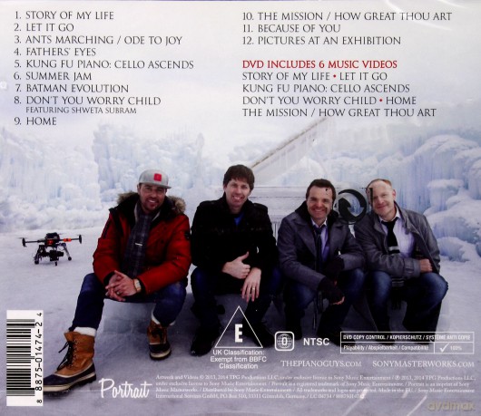 The Piano Guys: Wonders [CD]+[DVD]