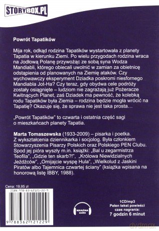 Powrót Tapatików - Tomaszewska Marta [AUDIOBOOK]