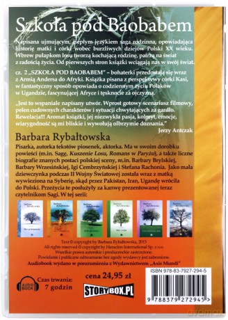 Szkoła pod Baobabem - Barbara Rybałtowska [AUDIOBOOK]