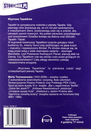Wyprawa Tapatików - Tomaszewska Marta [AUDIOBOOK]