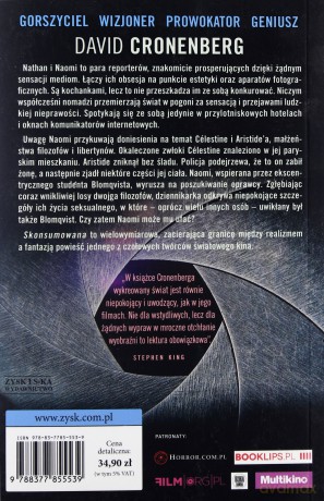 Skonsumowana - David Cronenberg [KSIĄŻKA]