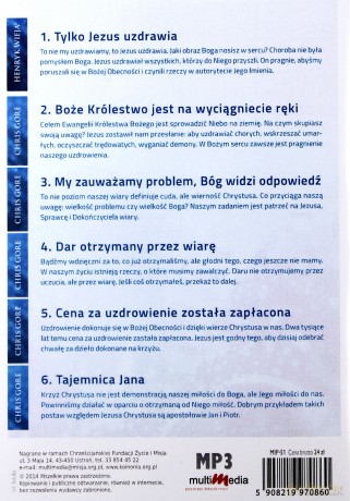 Konferencja Rzeka Uzdrowienia [AUDIOBOOK] [CD-MP3]