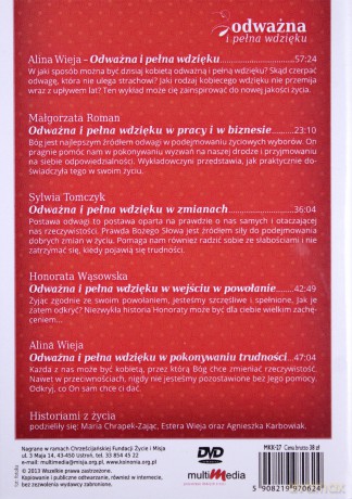 Odważna i pełna wdzięku [DVD]