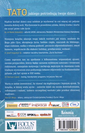 Tato, jakiego potrzebują twoje dzieci - Carey Casey [KSIĄŻKA]