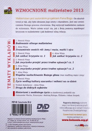 Wzmocnione małżeństwo 2013 [DVD]
