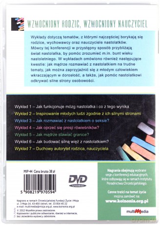 Wzmocniony rodzic, wzmocniony nauczyciel [DVD]