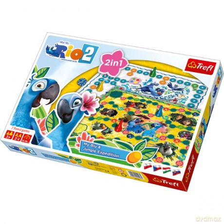 TREFL 2w1 RIO 2 Jungle Expedition + My BLU [GRA PLANSZOWA]