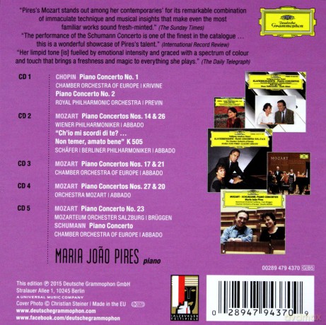 Maria Joao Pires: Complete Concerto Recordings [BOX] [5CD]