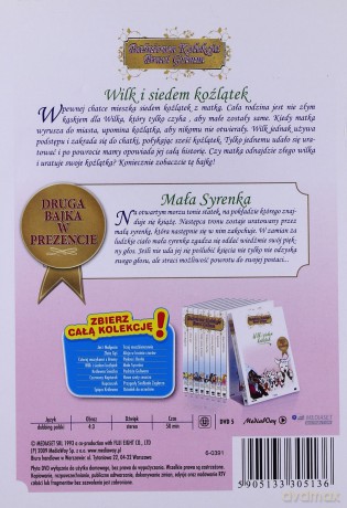 Wilk i Siedem Koźlątek (Baśniowa Kolekcja Braci Grimm) [DVD]