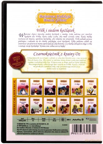 Wilk i Siedem Koźlątek (Baśniowa Kolekcja Braci Grimm) [DVD]