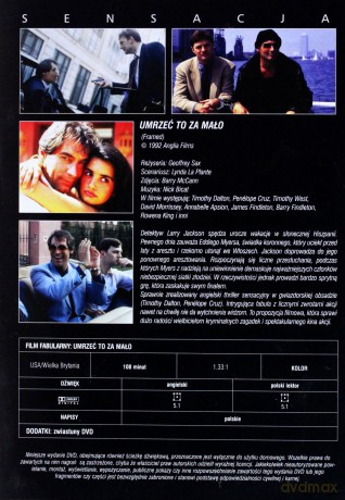 Umrzeć to za mało [DVD]