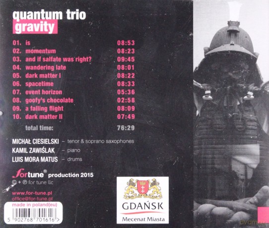 Quantum Trio: Gravity [CD] 