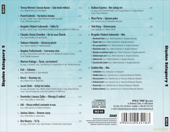 Śląskie Szlagiery 5 [CD]