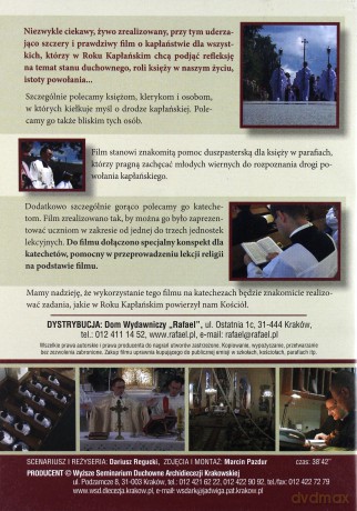 Rok kapłański: Nie wyście Mnie wybrali, ale Ja was wybrałem...[DVD]
