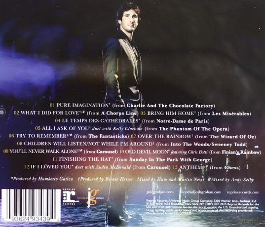 Josh Groban: Stages [CD]