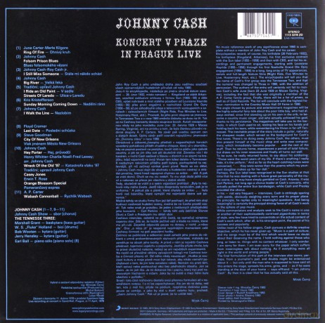 Johnny Cash: Koncert v Pradze (In Prague- Live) [Winyl]