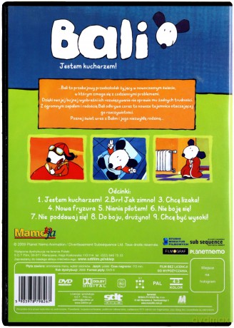 Bali 1: Jestem kucharzem [DVD]
