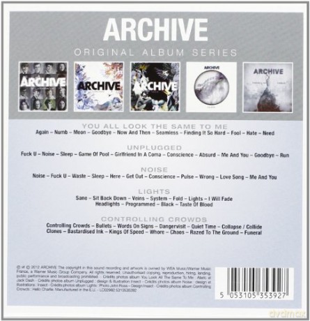 Archive: Original Album Series [5CD]