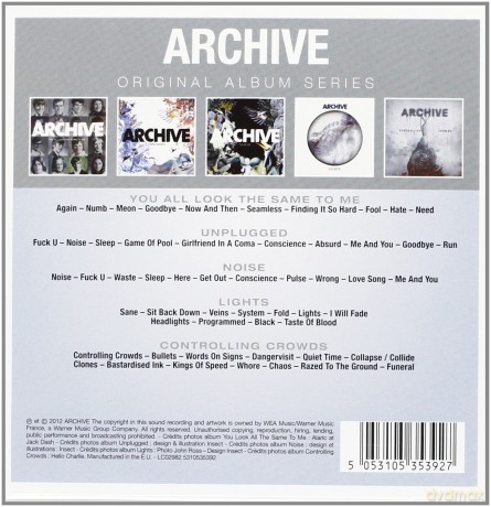 Archive: Original Album Series [5CD]