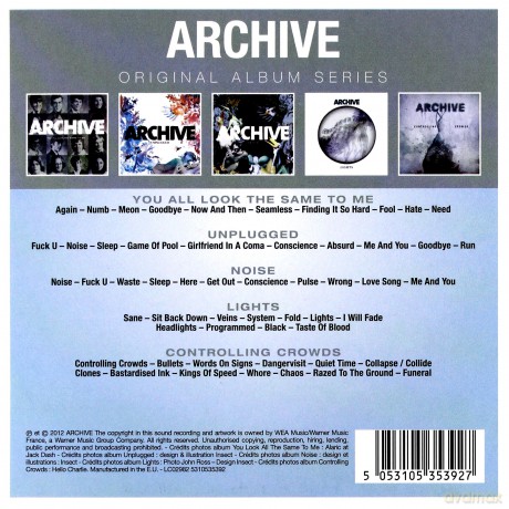 Archive: Original Album Series [5CD]