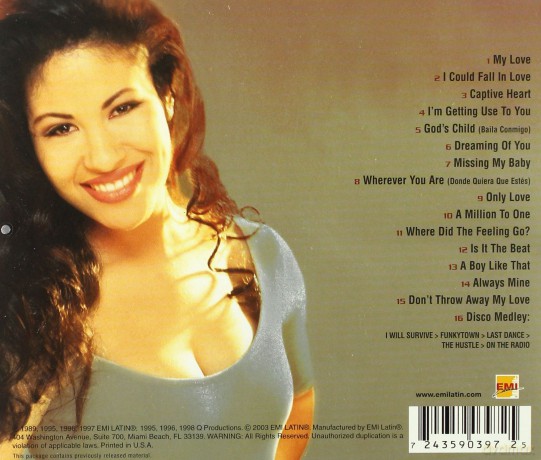 Selena: Greatest Hits [CD]