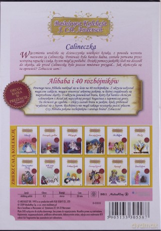 Calineczka (Baśniowa Kolekcja J. Ch. Andersen) [DVD]