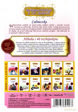 Calineczka (Baśniowa Kolekcja J. Ch. Andersen) [DVD]