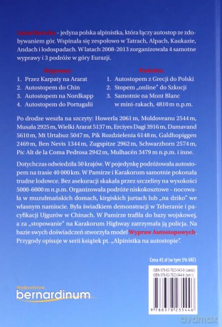 Alpinistka na autostopie. T1. Przez Karpaty na Ararat - Anna Borecka [KSIĄŻKA]