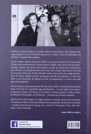 Córka generała i piosenkarki - Anna Maria Anders [KSIĄŻKA]