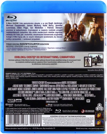 X-Men: Przeszłość, która nadejdzie [Blu-Ray]