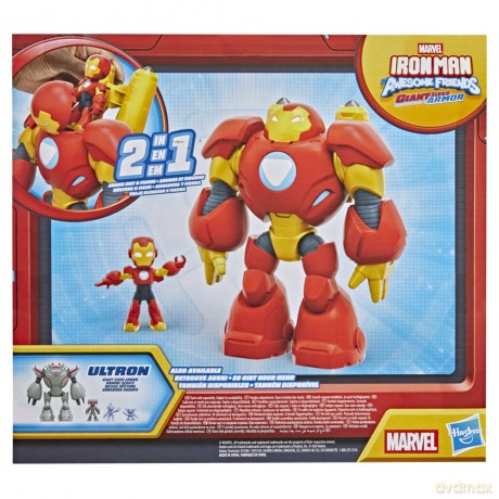Hasbro DisneyJr.: Marvel - Iron Man & His Awesome Friends - Giant Armor Iron Man Figure (G3218)
