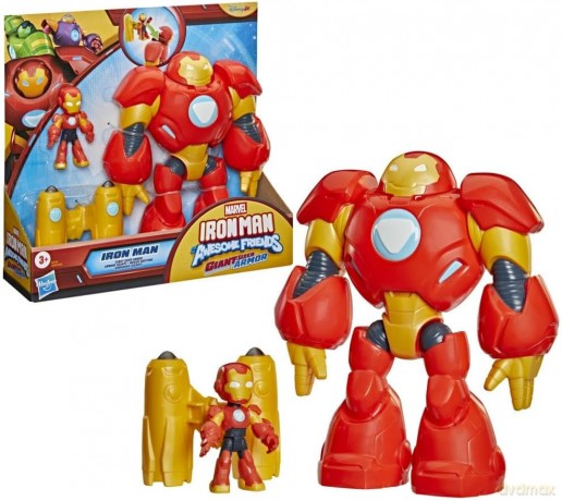 Hasbro DisneyJr.: Marvel - Iron Man & His Awesome Friends - Giant Armor Iron Man Figure (G3218)