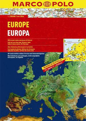Atlas. Europa 1:2 000 000. Marco Polo [KSIĄŻKA]