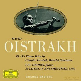 David Oistrakh: Piano Trios By Chopin,Dvorak,Ravel,Smeta [CD]