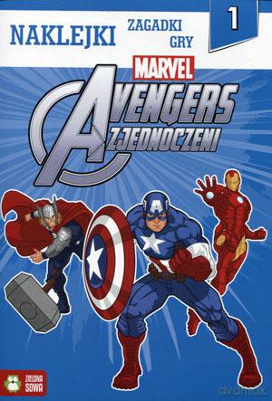 Avengers. Naklejki, zabawy, gry część 1 [KSIĄŻKA]