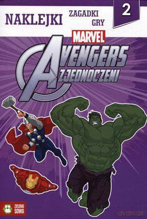 Avengers. Naklejki, zabawy, gry część 2 [KSIĄŻKA]