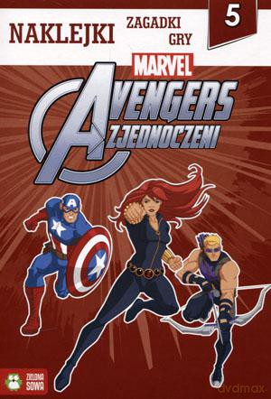 Avengers. Naklejki, zabawy, gry część 5 [KSIĄŻKA]