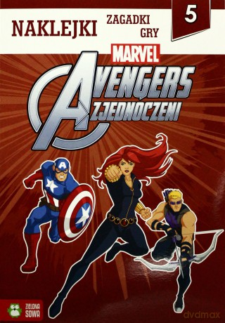 Avengers. Naklejki, zabawy, gry część 5 [KSIĄŻKA]