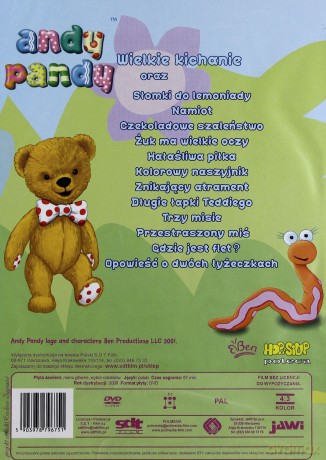Bajka - Andy Pandy. Wielkie Kichanie [DVD]
