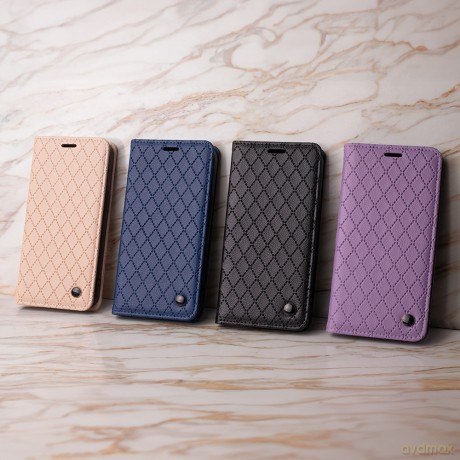 Etui Smart Caro do Xiaomi Redmi A7 Pro fioletowe