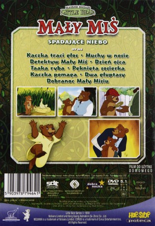 Bajka - Mały miś. Spadające niebo [DVD]