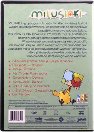Bajka - Milusiaki. Olimpiada w dżungli [DVD]