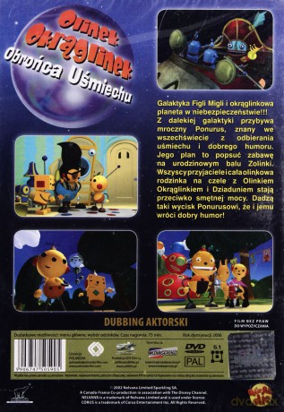 Olinek Okrąglinek. Obrońca Uśmiechu [DVD]