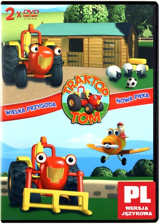 Bajka - Traktor Tom. Wielka przygoda. Nowa piłka [DVD]