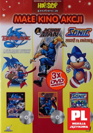Bajki - Małe kino akcji [3DVD]