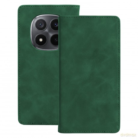 Etui Smart Suede do Xiaomi Redmi Note 15 Pro Plus 5G zielone