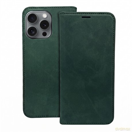 Etui Smart Suede do Xiaomi Redmi Note 15 Pro Plus 5G zielone